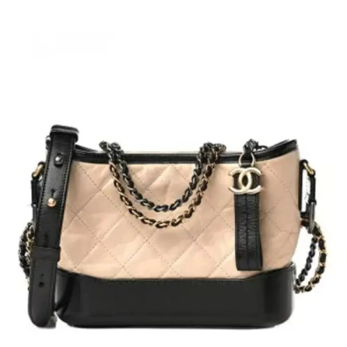 CHANEL Aged Calfskin Quilted Small Gabrielle Hobo B
