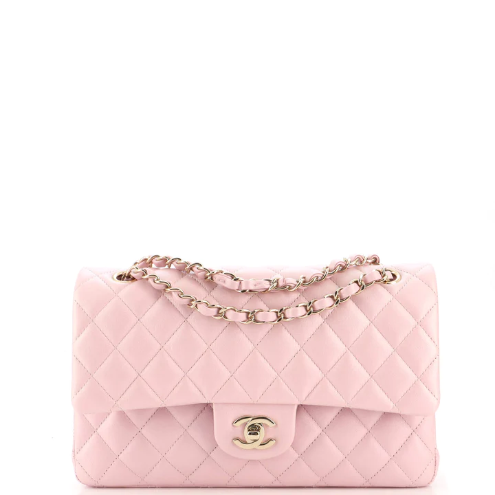 Chanel Classic Double Flap Bag Quilted Iridescent C