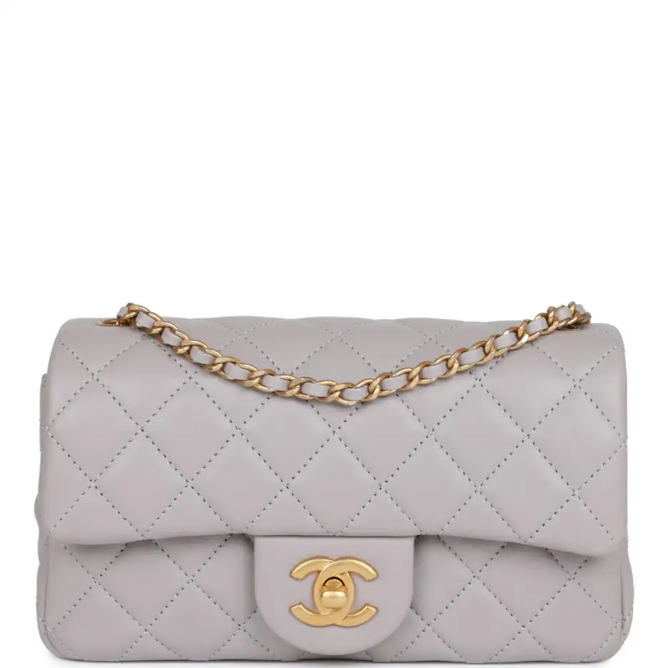 Chanel Pearl Crush Mini Rectangular Flap Bag Light_