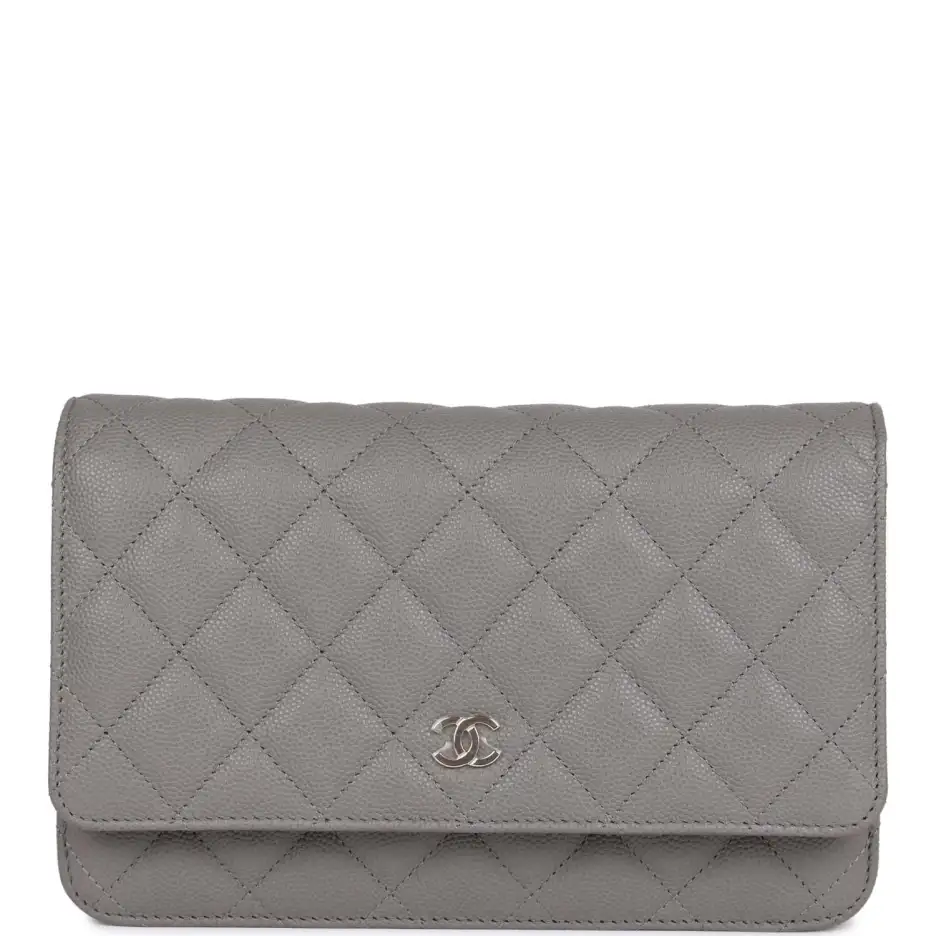 Chanel Wallet on Chain WOC Grey Caviar Light_yythkg