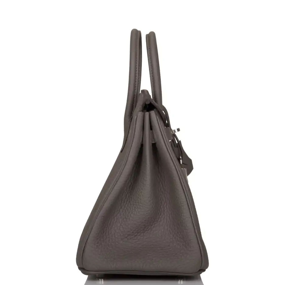 Hermès Birkin 25 Etain Togo Palladium Hardware (2)