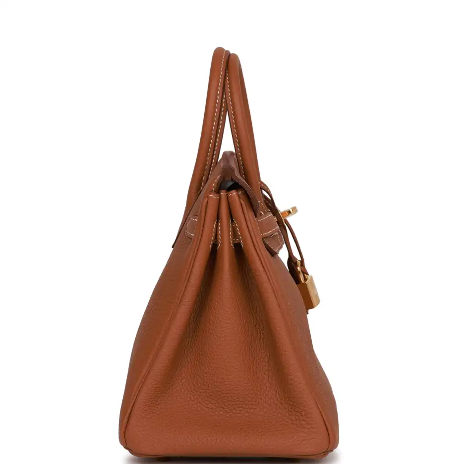 Hermès Birkin 25 Gold Togo Gold Hardware (2)