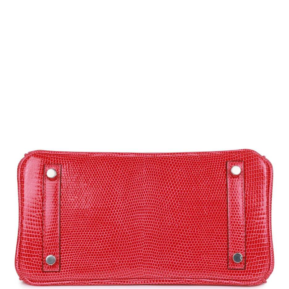Hermès Birkin 25 Rose Extreme Lizard Palladium Hard (5)