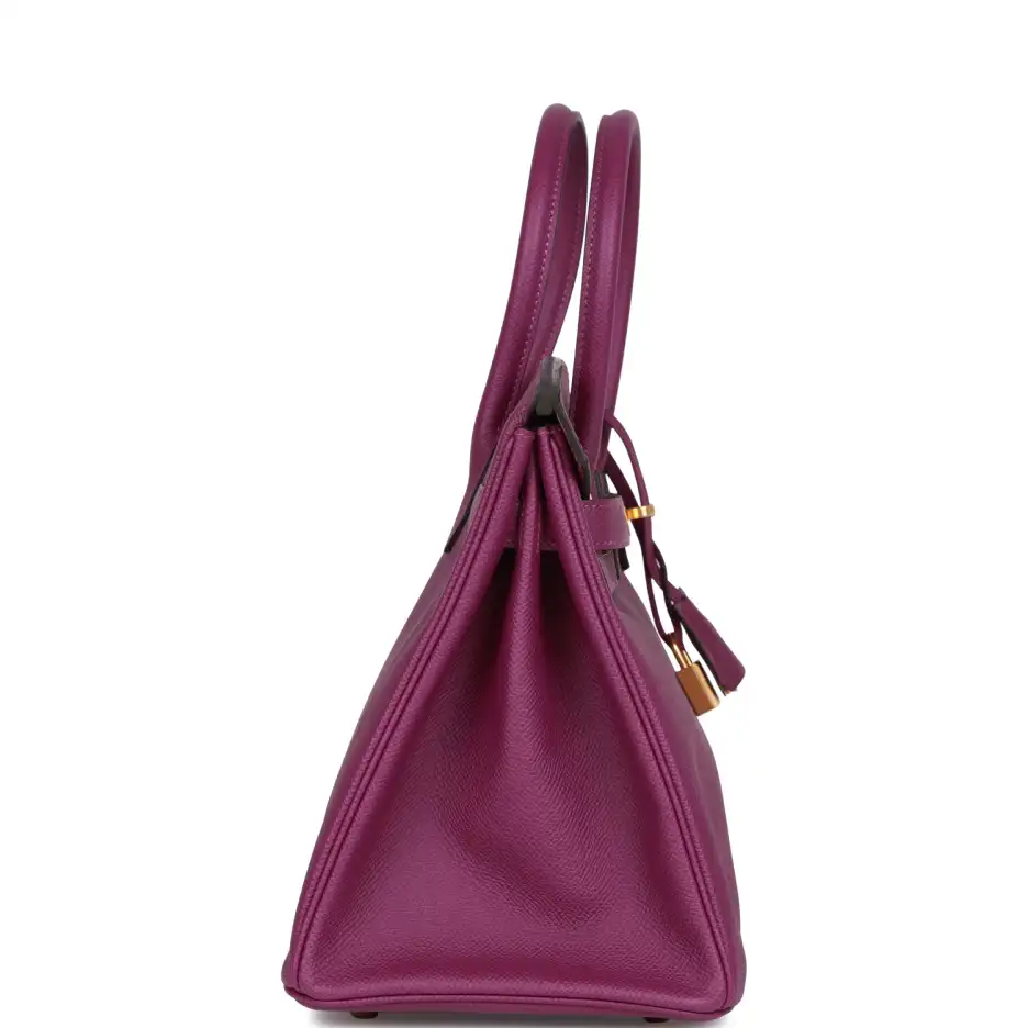 Hermès Birkin 30 Anemone Epsom Gold Hardware (2)