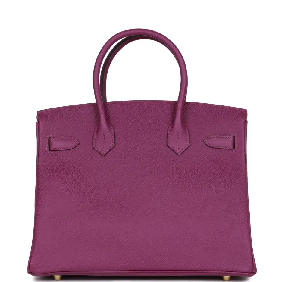 Hermès Birkin 30 Anemone Epsom Gold Hardware (3)