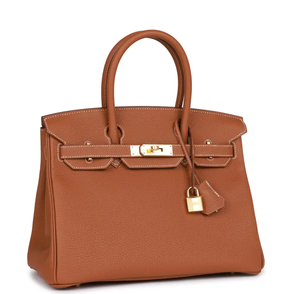 Hermès Birkin 30 Gold Togo Gold Hardware (1)