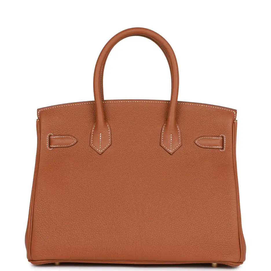 Hermès Birkin 30 Gold Togo Gold Hardware (3)