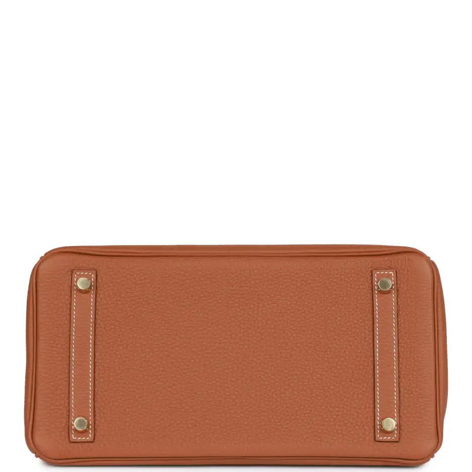 Hermès Birkin 30 Gold Togo Gold Hardware (5)