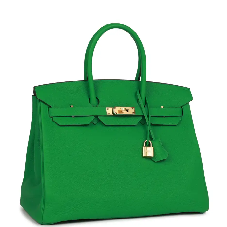 Hermès Birkin 35 Bamboo Togo Gold Hardware (1)