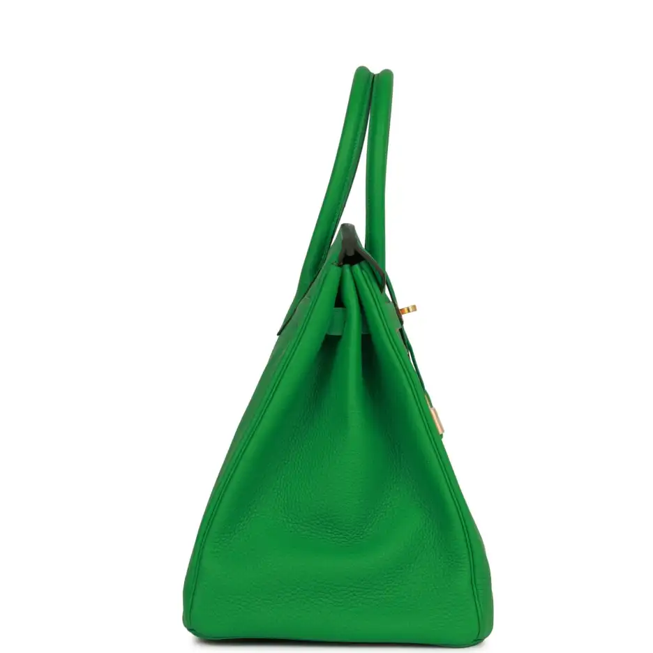 Hermès Birkin 35 Bamboo Togo Gold Hardware (2)
