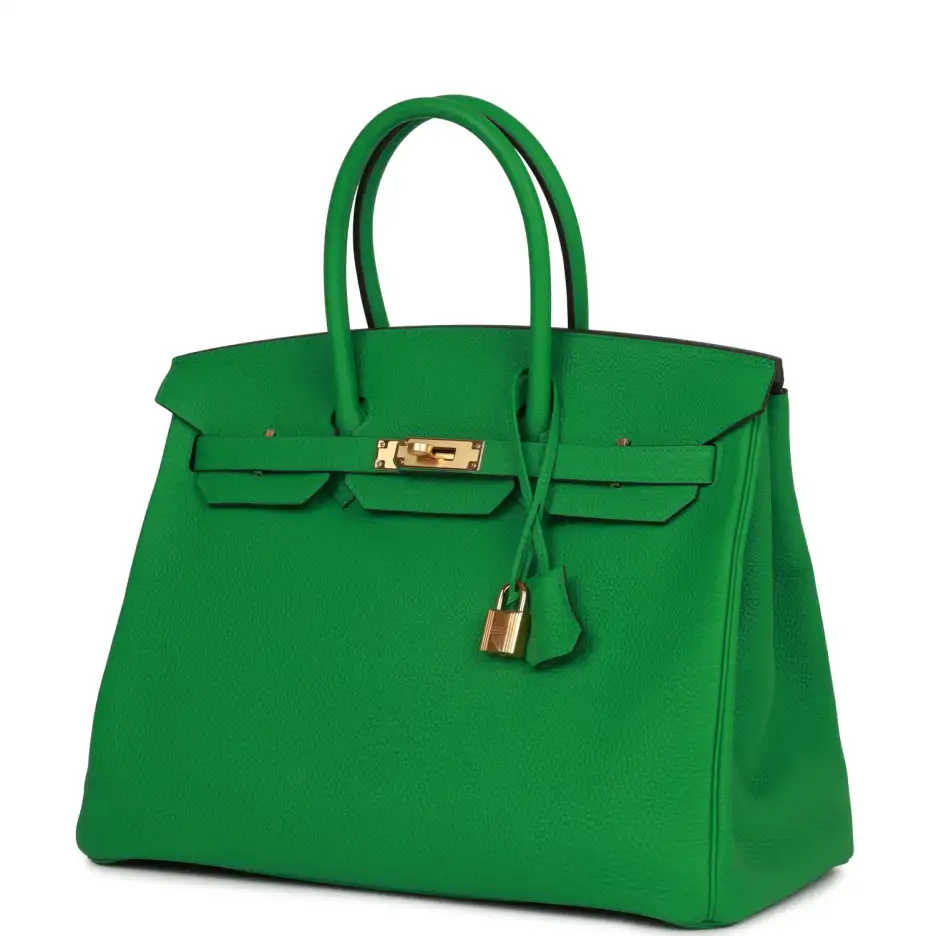 Hermès Birkin 35 Bamboo Togo Gold Hardware (4)