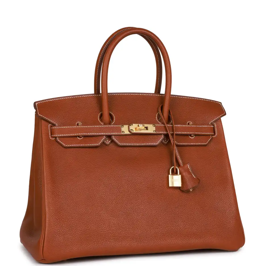 Hermès Birkin 35 Barenia Faubourg Gold Hardware (1)