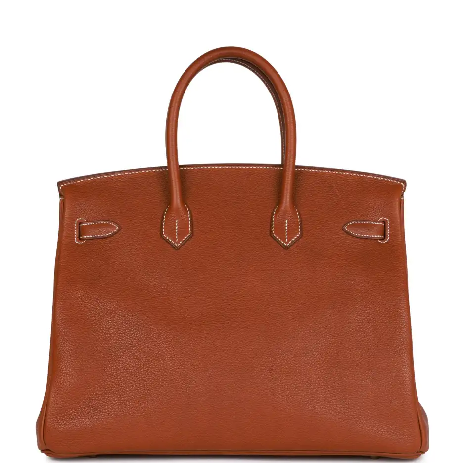 Hermès Birkin 35 Barenia Faubourg Gold Hardware (3)
