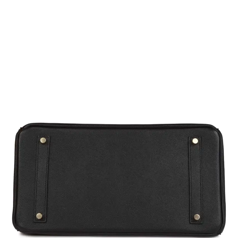 Hermès Birkin 35 Black Epsom Gold Hardware (5)