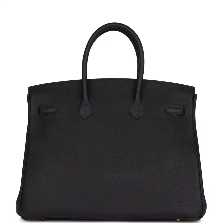 Hermès Birkin 35 Caban Clemence Gold Hardware (3)