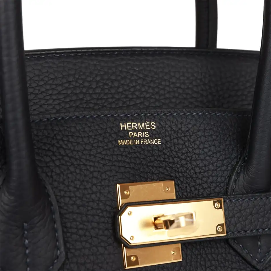 Hermès Birkin 35 Caban Clemence Gold Hardware (6)