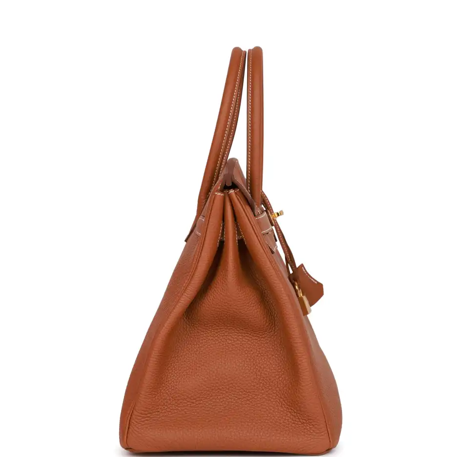 Hermès Birkin 35 Gold Togo Gold Hardware (2)