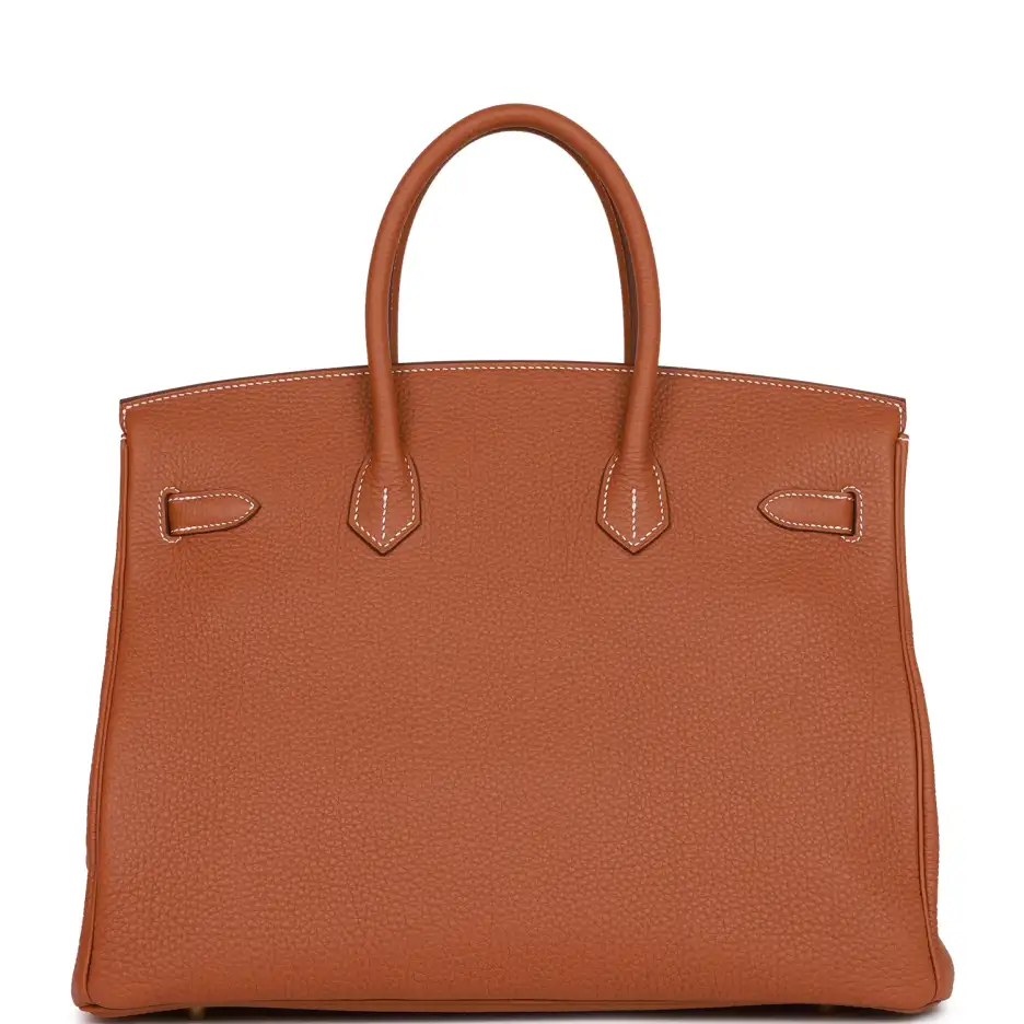 Hermès Birkin 35 Gold Togo Gold Hardware (3)