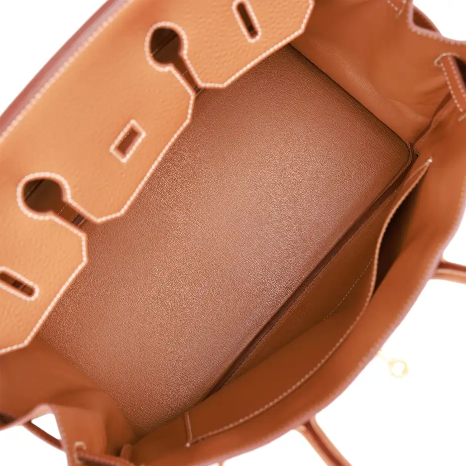 Hermès Birkin 35 Gold Togo Gold Hardware (7)