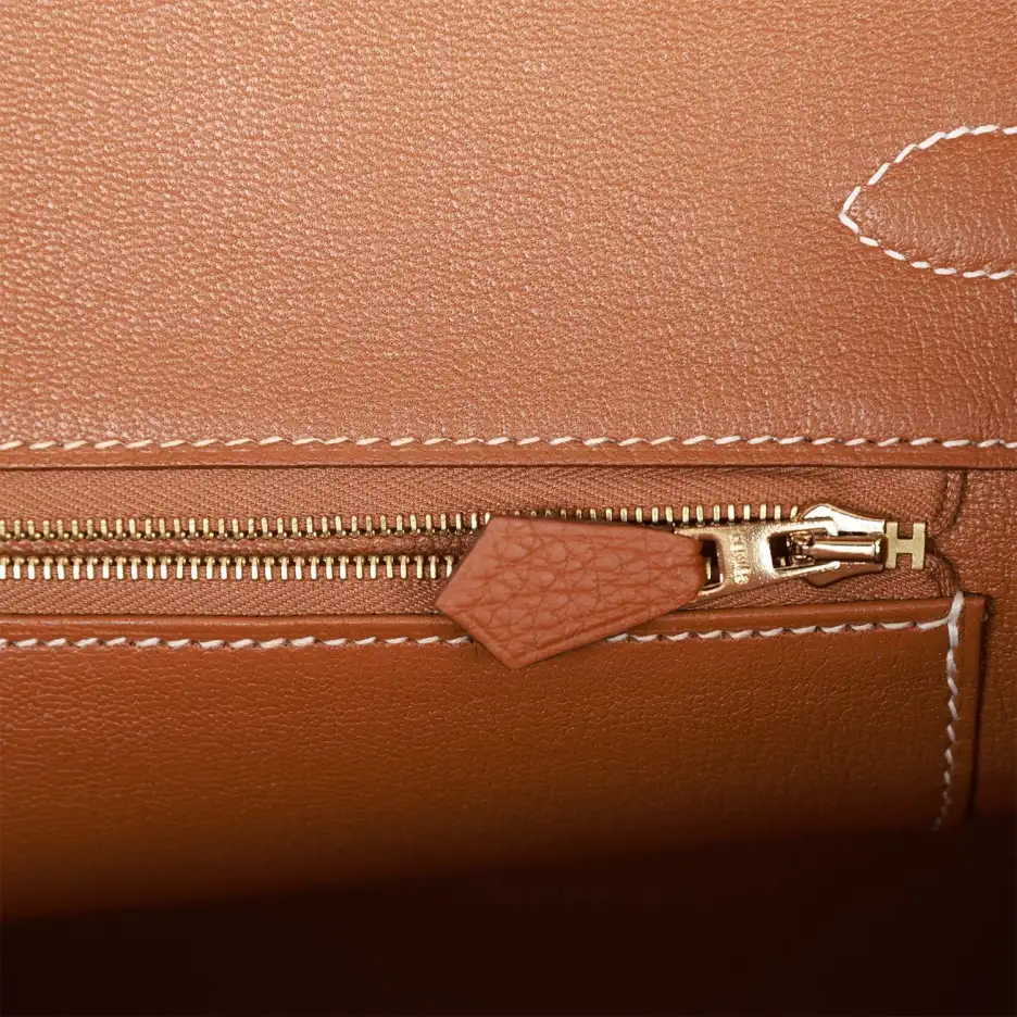 Hermès Birkin 35 Gold Togo Gold Hardware (8)