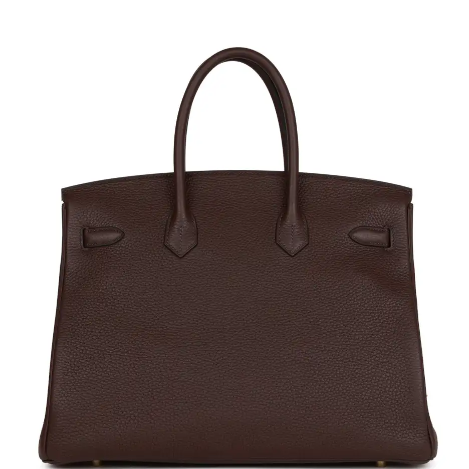 Hermès Birkin 35 Rouge Sellier Clemence Gold Hardwa (3)
