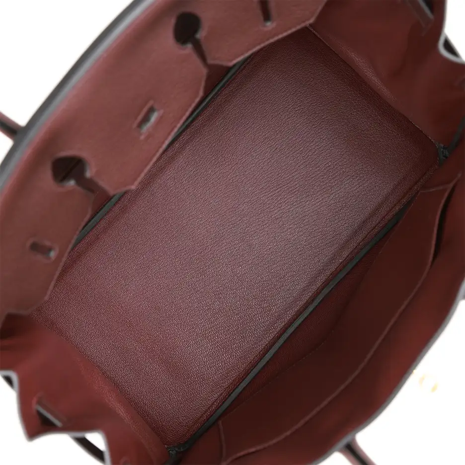 Hermès Birkin 35 Rouge Sellier Clemence Gold Hardwa (7)