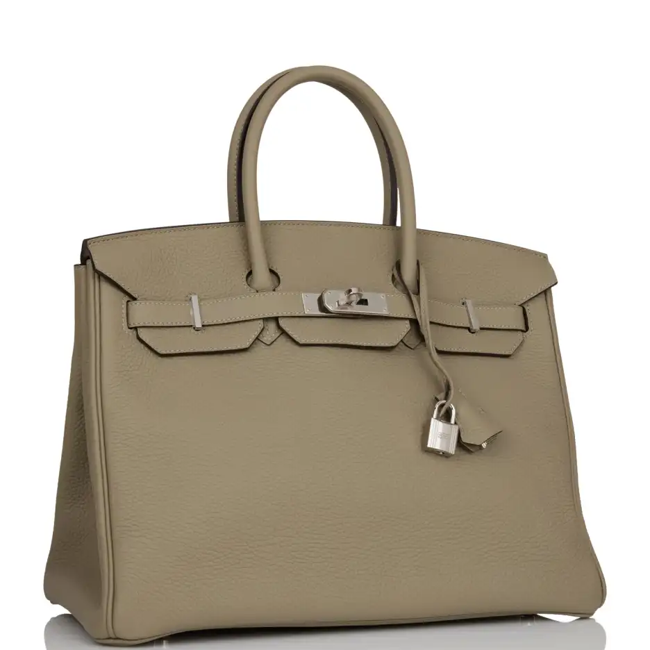 Hermès Birkin 35 Sage Clemence Palladium Hardware (1)