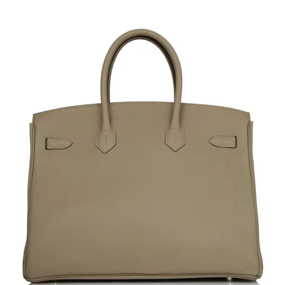 Hermès Birkin 35 Sage Clemence Palladium Hardware (3)