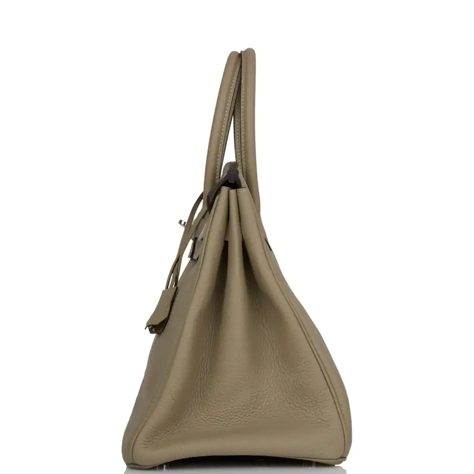Hermès Birkin 35 Sage Clemence Palladium Hardware (4)