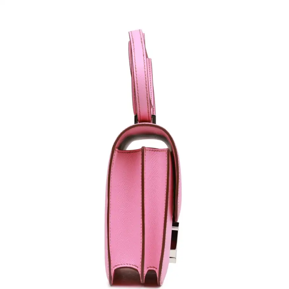 Hermès Constance 18 Bubblegum Epsom Palladium Hardware (2)