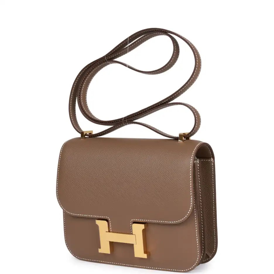 Hermès Constance 18 Etoupe Epsom Gold Hardware (4)