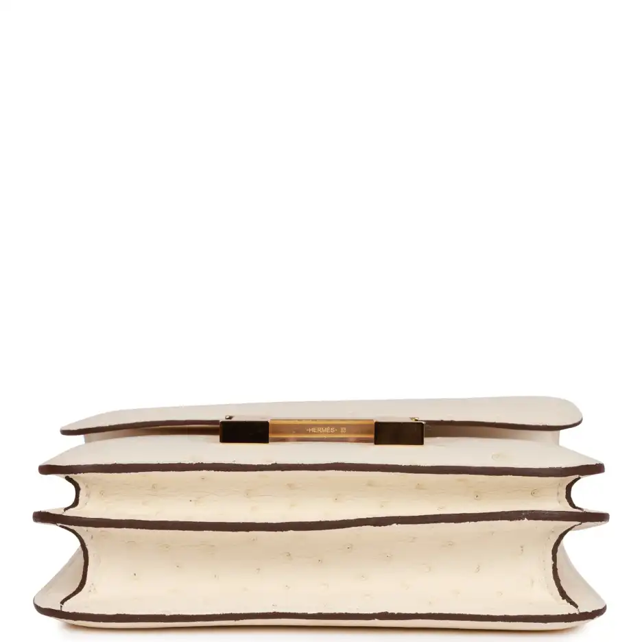 Hermès Constance 18 Nata Ostrich Gold Hardware (5)