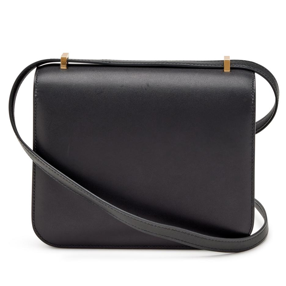 Hermès Constance Bag 18 Black Epsom Gold Hardware (6)
