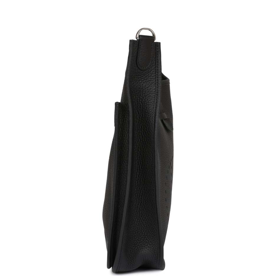 Hermès Evelyne III PM Black Clemence Palladium Hard (2)