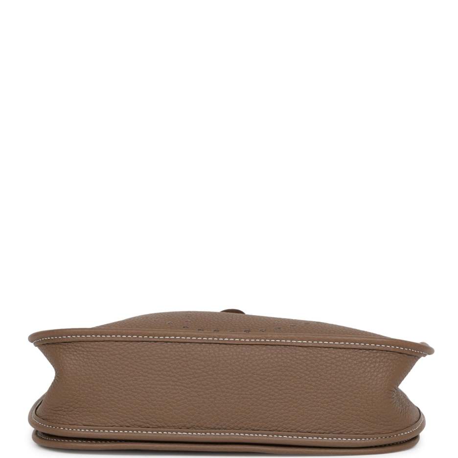 Hermès Evelyne III PM Etoupe Clemence Palladium Har (5)