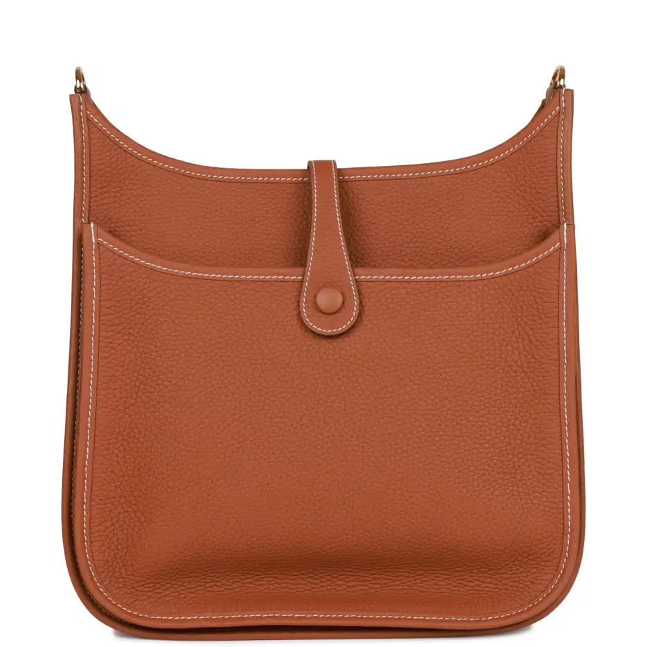 Hermès Evelyne III PM Gold Clemence Gold Hardware (3)