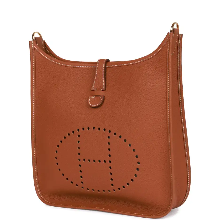 Hermès Evelyne III PM Gold Clemence Gold Hardware (4)