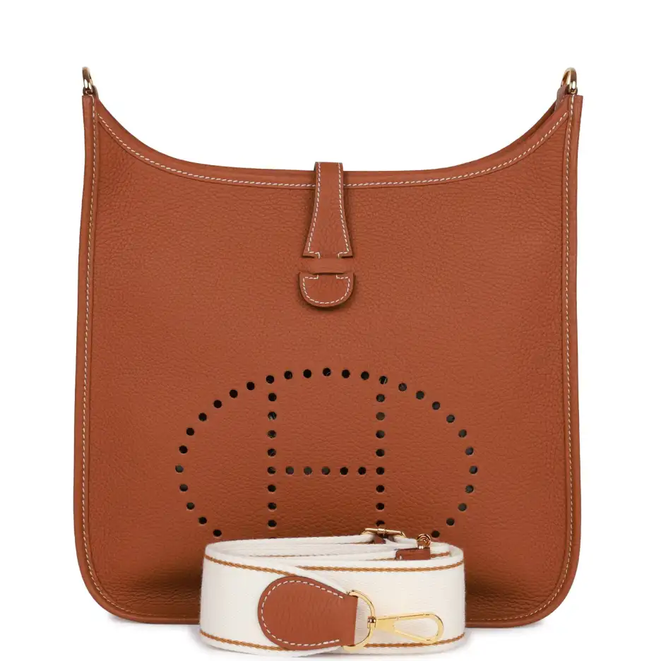 Hermès Evelyne III PM Gold Clemence Gold Hardware