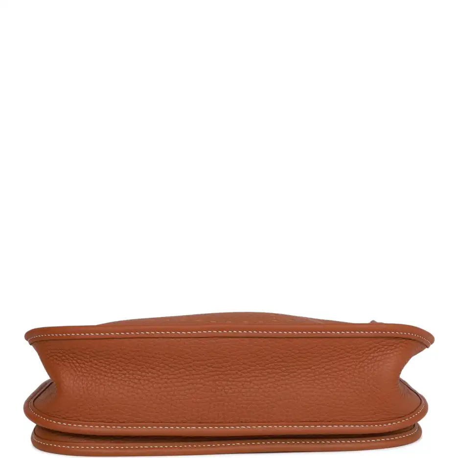 Hermès Evelyne III PM Gold Clemence Palladium Hardw (5)