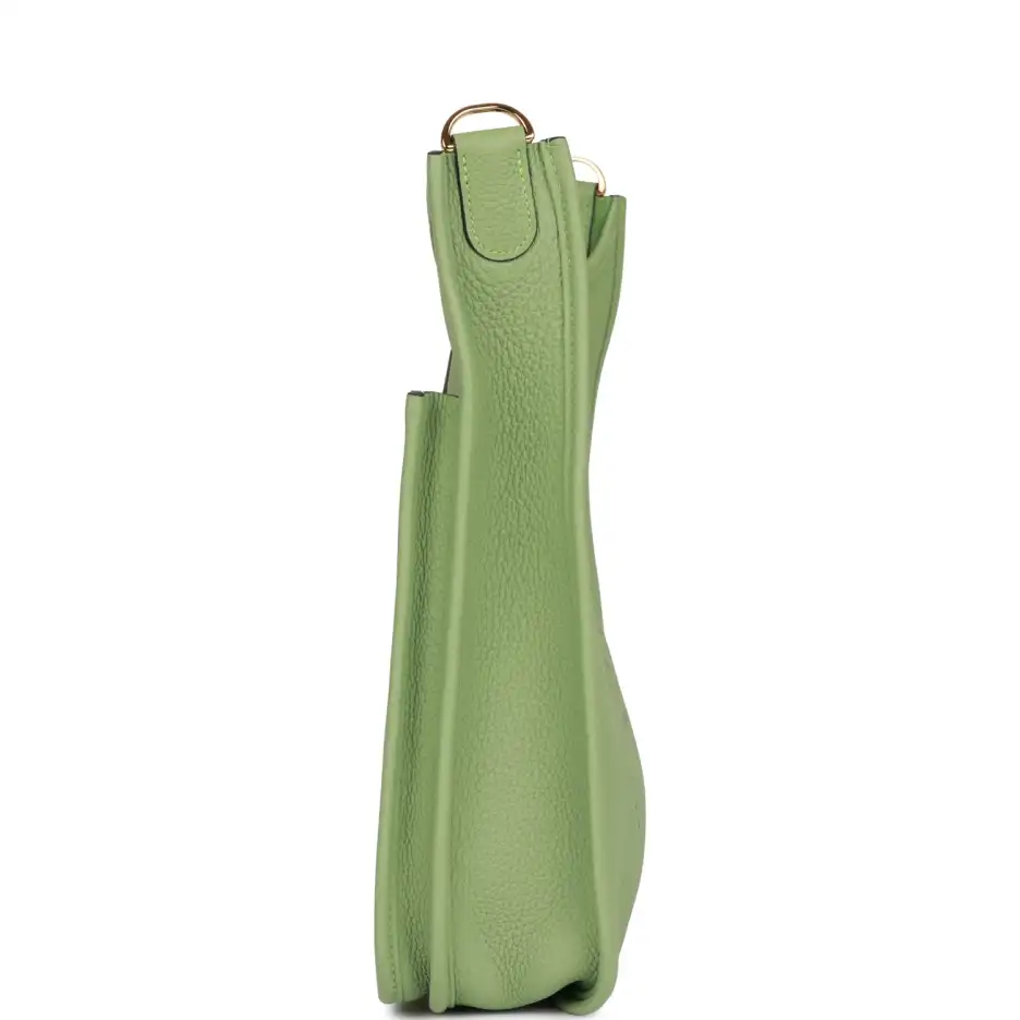 Hermès Evelyne III PM Vert Criquet Clemence Gold_yy (2)
