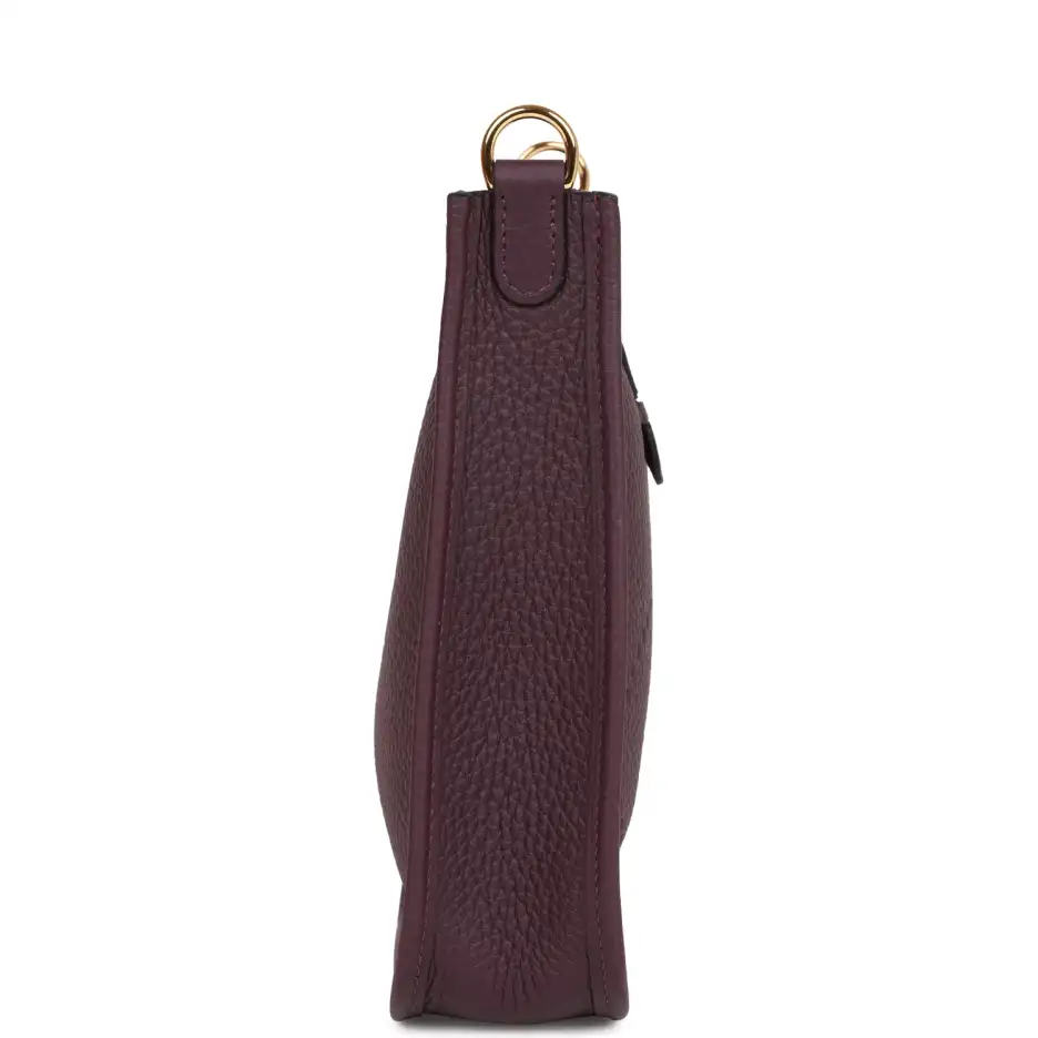 Hermès Evelyne TPM Cassis Clemence Gold Hardware (2)