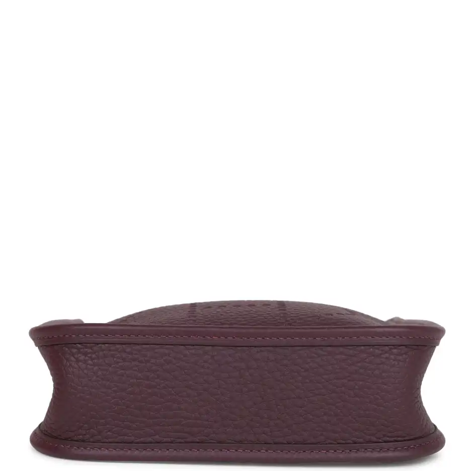 Hermès Evelyne TPM Cassis Clemence Gold Hardware (5)