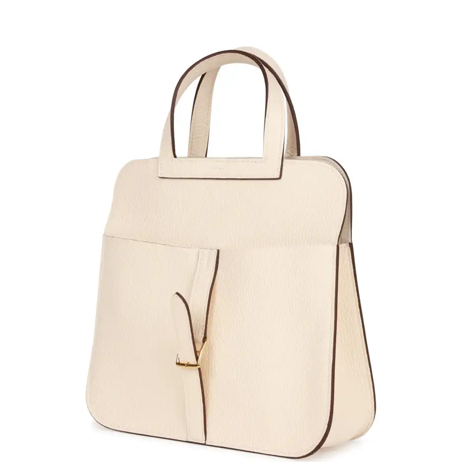 Hermès Halzan 25 Nata Clemence Gold Hardware (4)