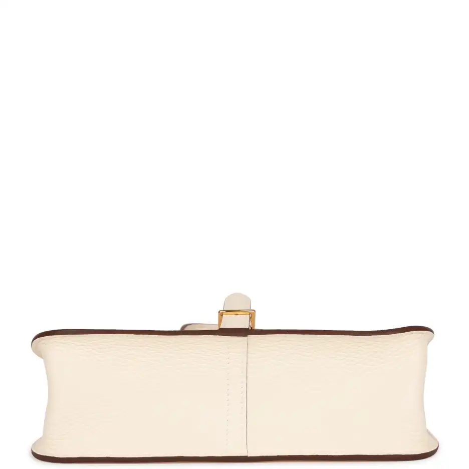 Hermès Halzan 25 Nata Clemence Gold Hardware (5)