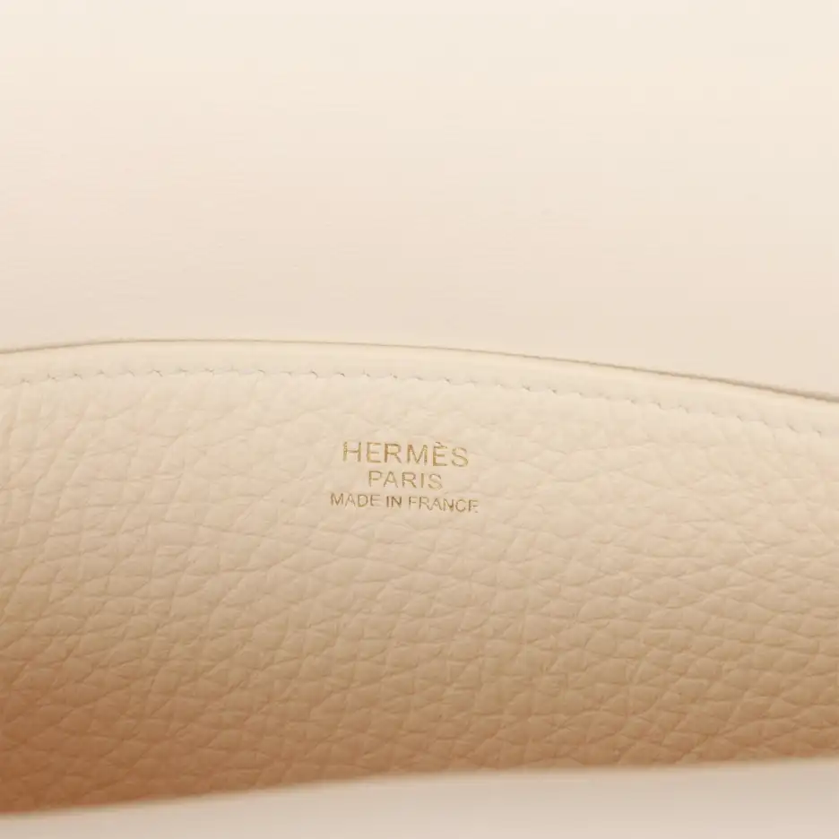 Hermès Halzan 25 Nata Clemence Gold Hardware (6)