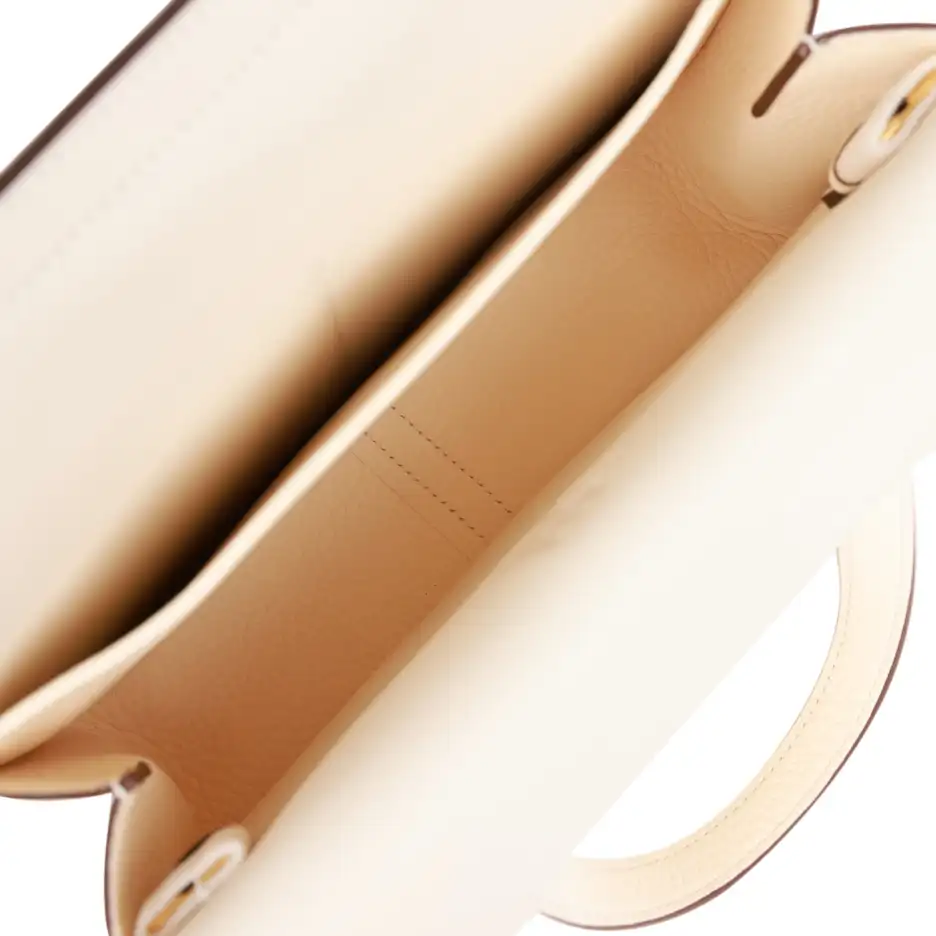 Hermès Halzan 25 Nata Clemence Gold Hardware (6)