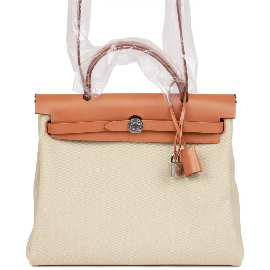 Hermès Herbag Zip PM 31 Beton Toile H Berlin