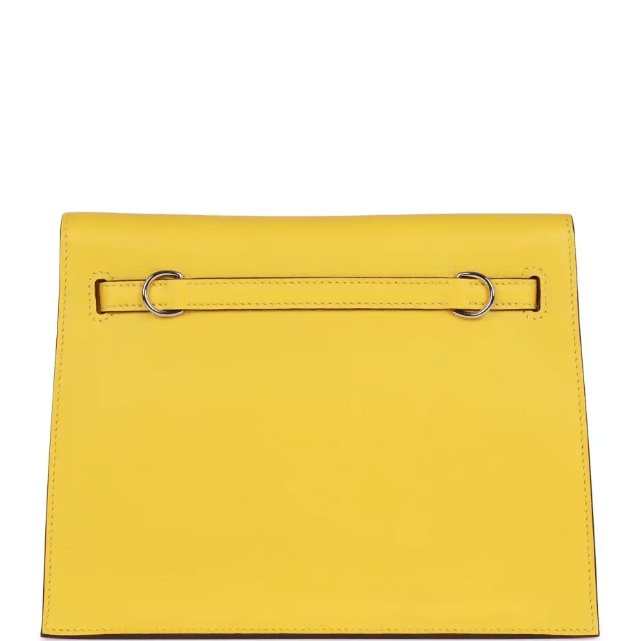 Hermès Kelly Danse Lime Evercolor Palladium Hardware (3)
