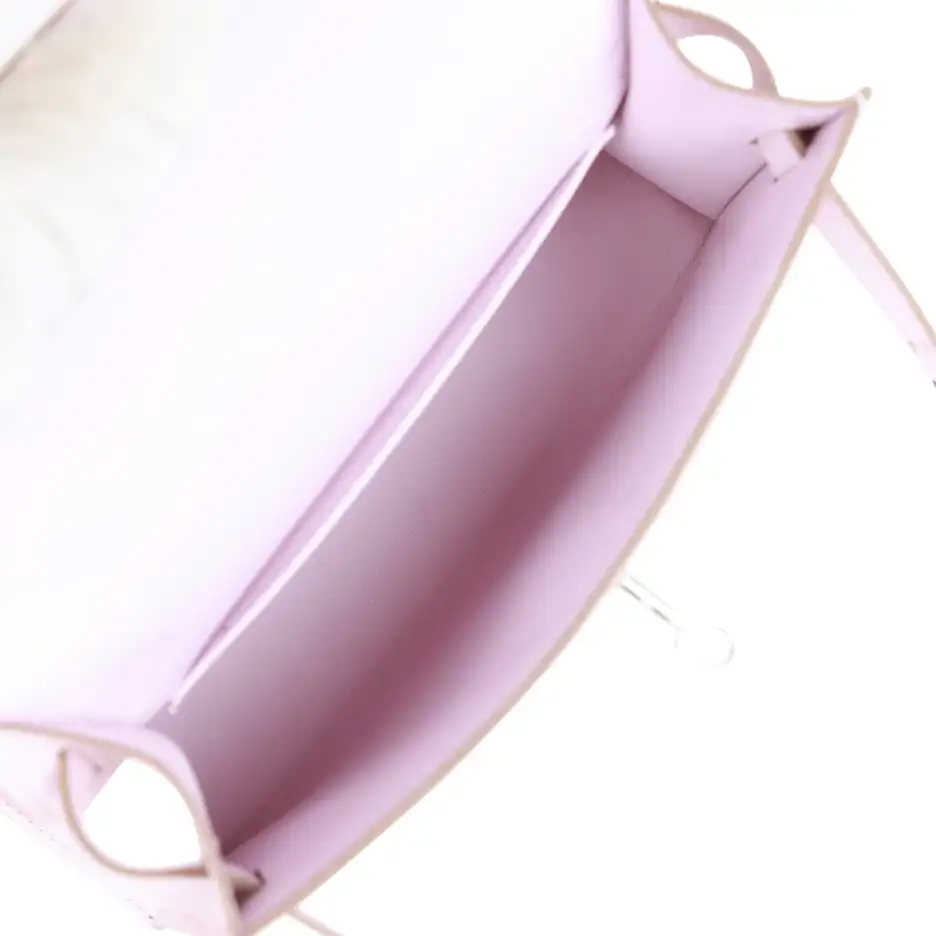 Hermès Kelly Sellier 20 Mauve Pale Epsom Palladium_ (7)