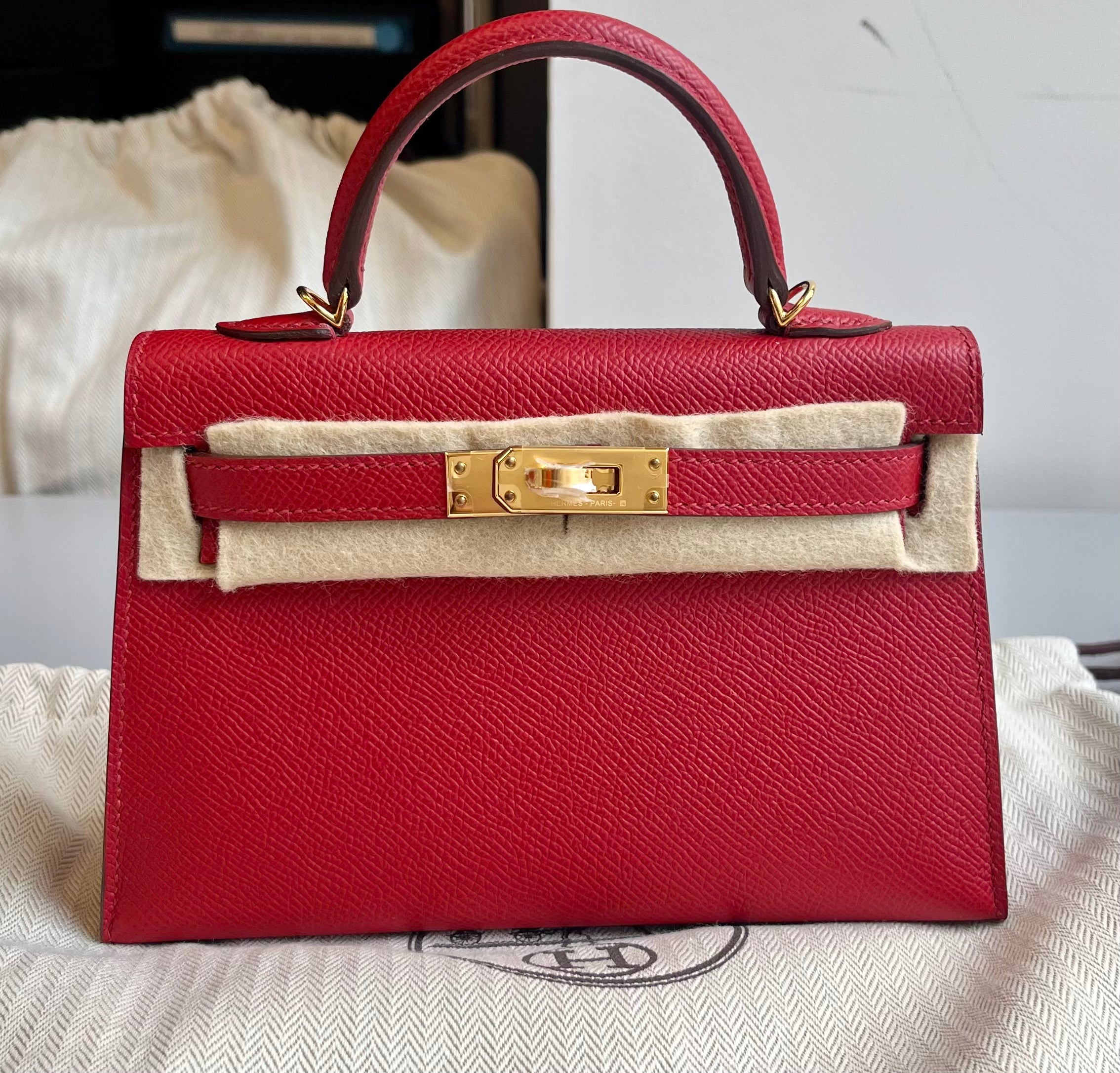 Hermès Kelly Sellier 20 Rouge Piment Epsom Gold_yyt